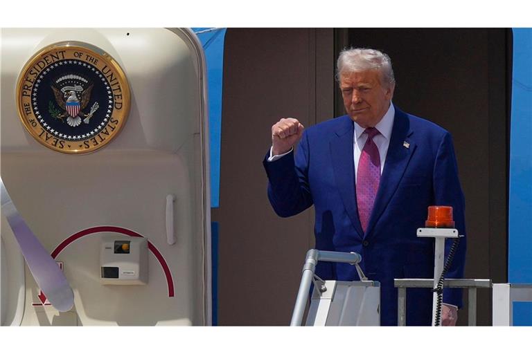 Trump kündigte auf seiner Nahostreise an, alle Sanktionen gegen Syrien aufzuheben. (Archivbild)