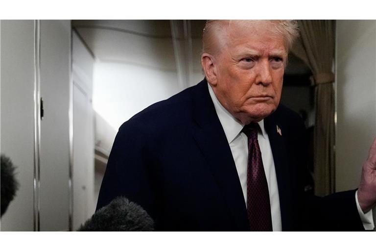 Trump kündigte Zölle für Handelspartner von Iran an.