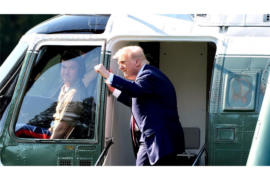 Epstein-Fall: Trump will Aufmerksamkeit auf Clinton lenken