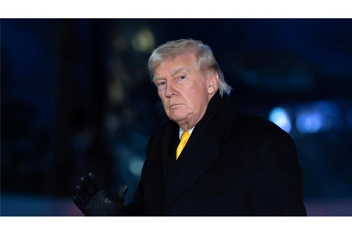 Trump legt im Handelsstreit mit Kanada nach.