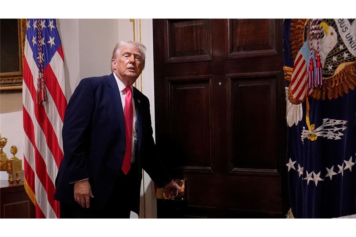 Trump lobte das jüngste Treffen in Moskau.