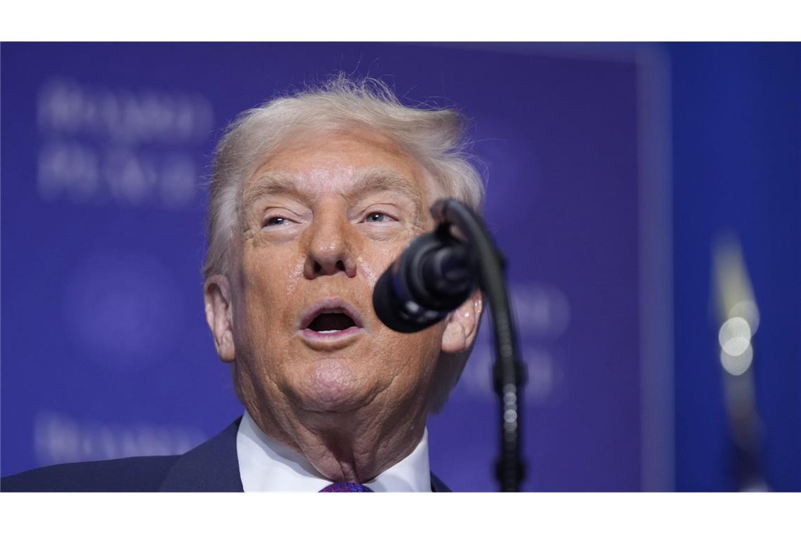 Trump verkündet Milliardenhilfen und Soldaten für Gaza