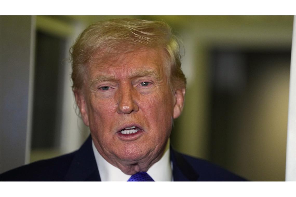 Trump nannte Berichte über angebliche Warnungen seines Generalstabchefs falsch. (Archivbild).