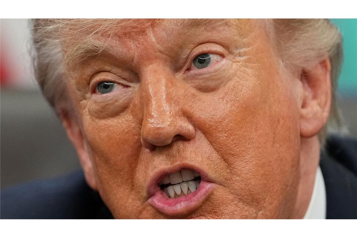 Trump plant sich einem Medienbericht zufolge über Einsatzoptionen seines Militärs gegen den Iran informieren lassen. (Archivbild)