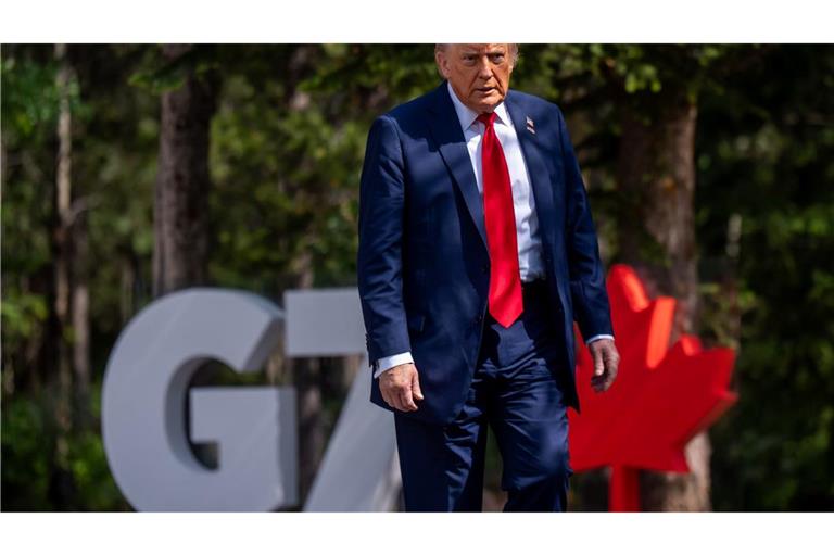 Trump provoziert schon vor Beginn des Gipfels.