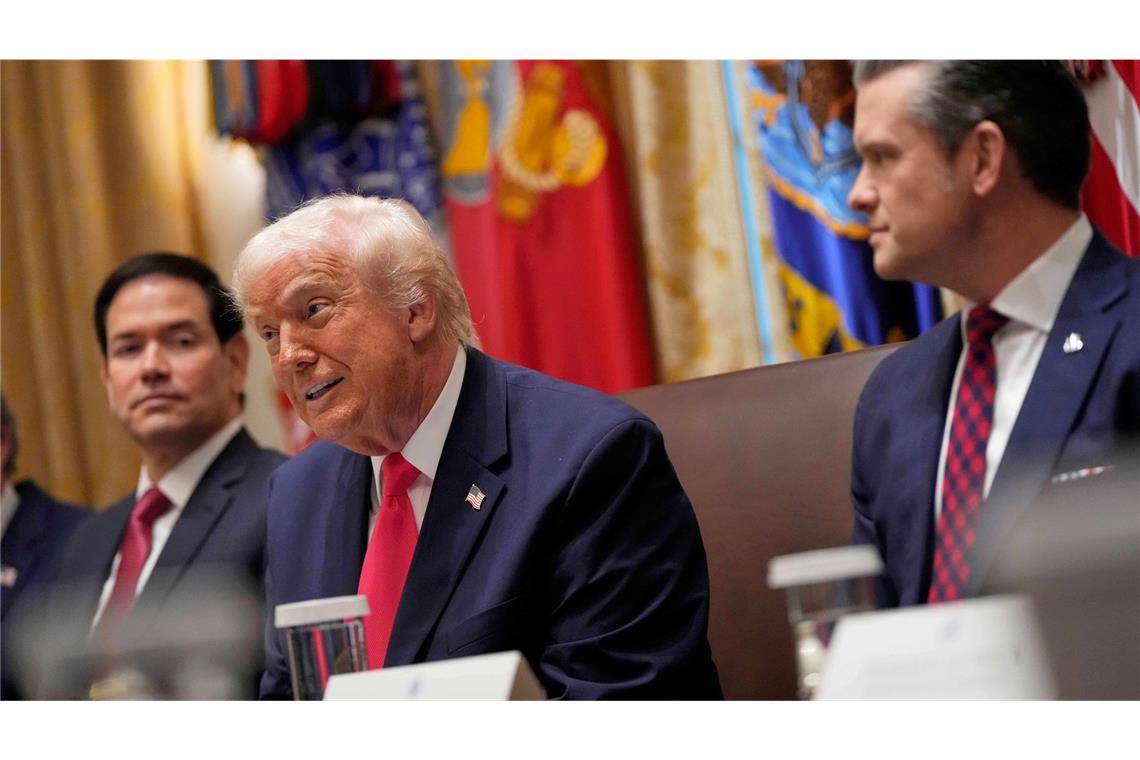 Trump sagt, nicht nur Venezuela könne angegriffen werden.