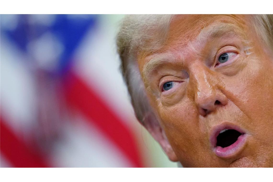 Trump sagt zuvor angekündigte schwere Angriffe auf den Iran ab.