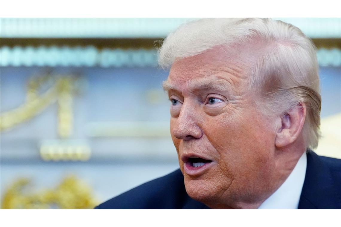 Trump schließt Einsatz von Bodentruppen im Iran nicht aus.