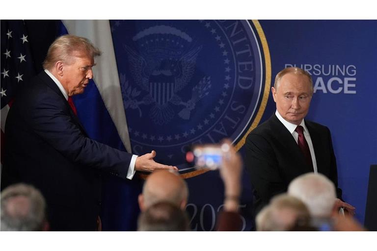 Trump sieht nach dem Gespräch mit Putin nun den Ball im Feld der Europäer