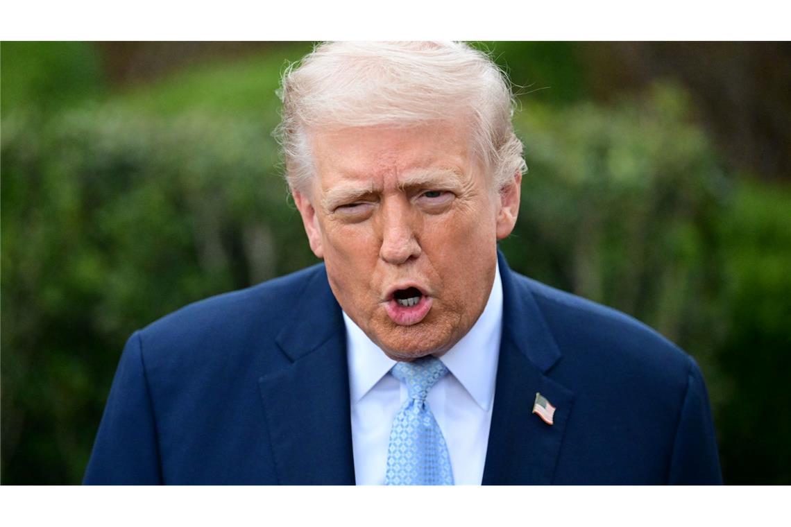 Trump stellt dem Iran ein Ultimatum. (Archivbild)
