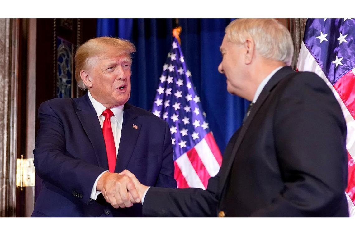 Waffenruhe im Libanon lässt auch Hoffnung für Gaza wachsen Trump strebt eine Waffenruhe für Gaza noch vor seinem Amtsantritt an. (Archivbild)