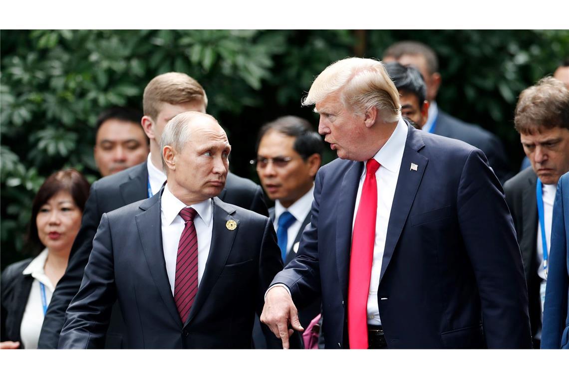 Trump und Putin trafen sich schon mehrmals - darunter in Vietnam. (Archivbild)