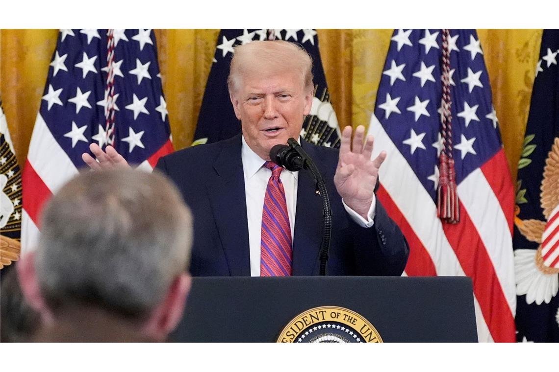 Trump will Milliarden nach WSJ-Story zu Epstein Trump verklagt das "Wall Street Journal".