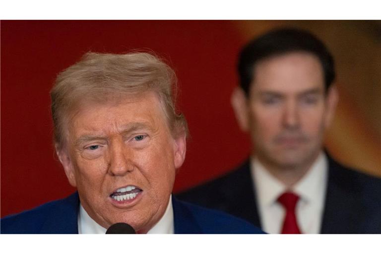 Trump verkündet Inkrafttreten einer Waffenruhe zwischen Israel und Iran. (Archivbild)