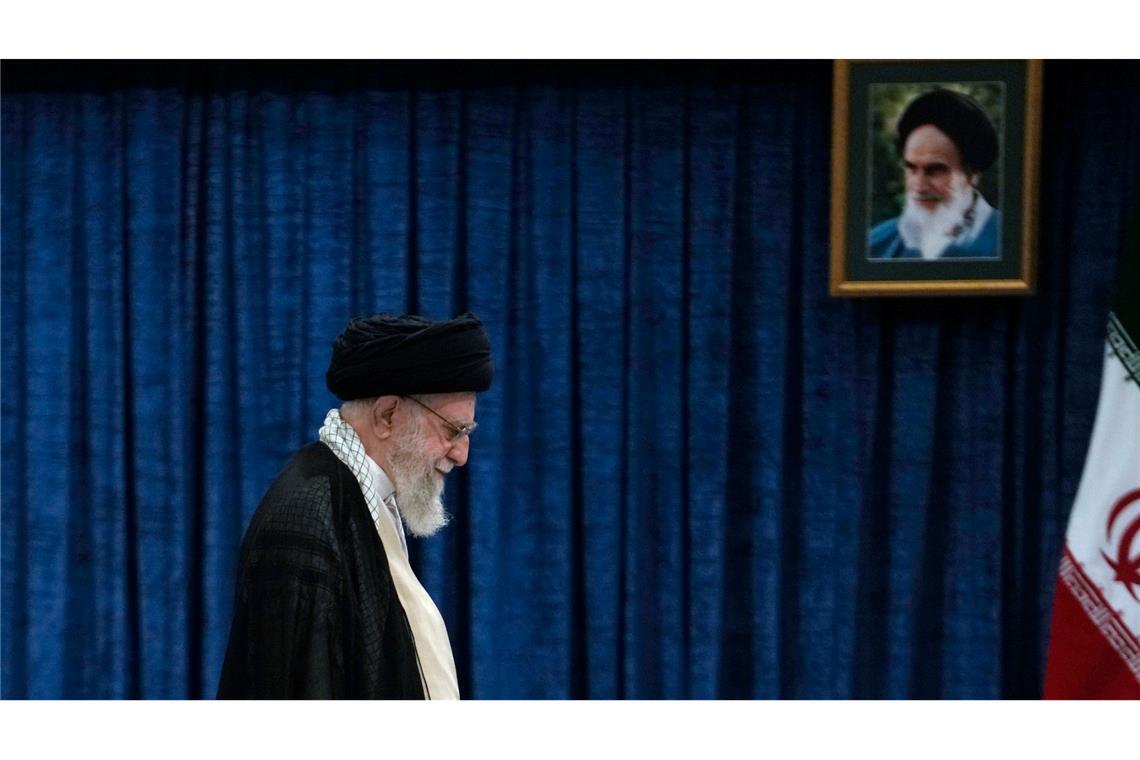 Trump verkündet Tod Chameneis (Archivbild).