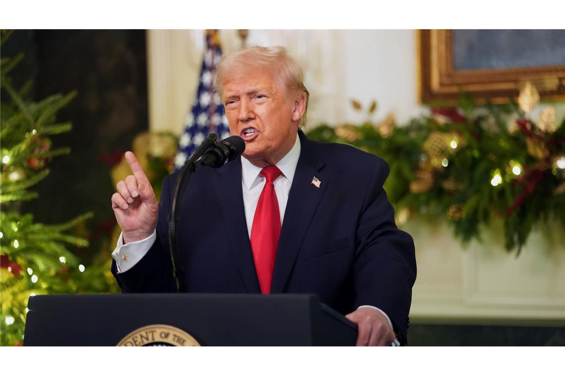 Trump verspricht seinen "Kriegern" eine Dividende