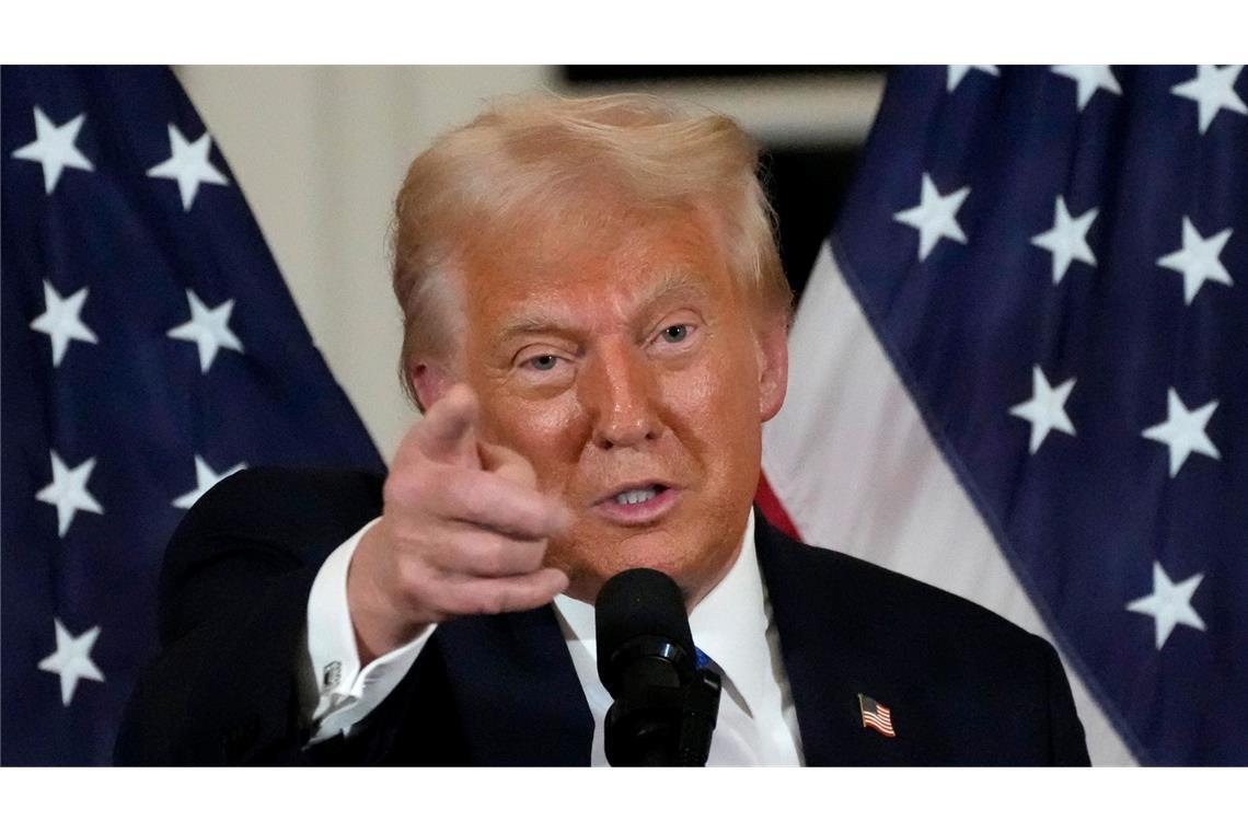 Trump will auch im Kennedy-Kulturzentrum das Sagen haben Trump will auch das Kennedy-Center kontrollieren.