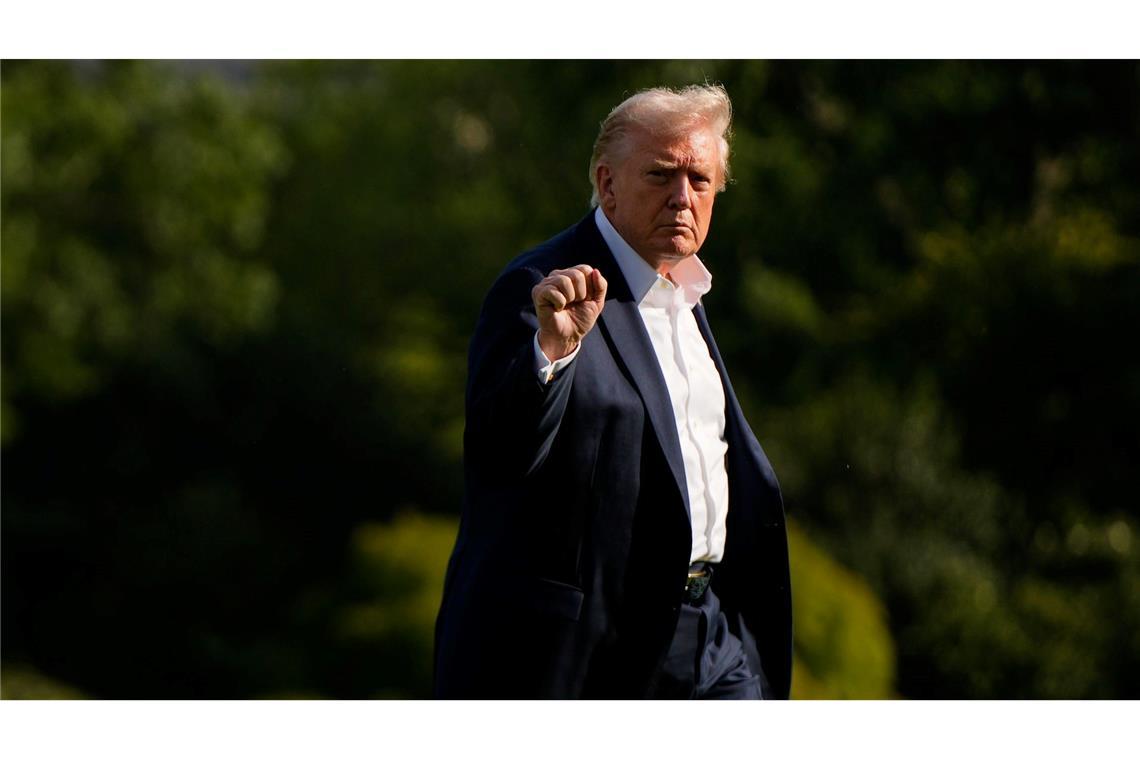 Trump kündigt Militäreinsatz in weiterer US-Stadt an Trump will das militärische Eingreifen in US-Städten ausweiten.