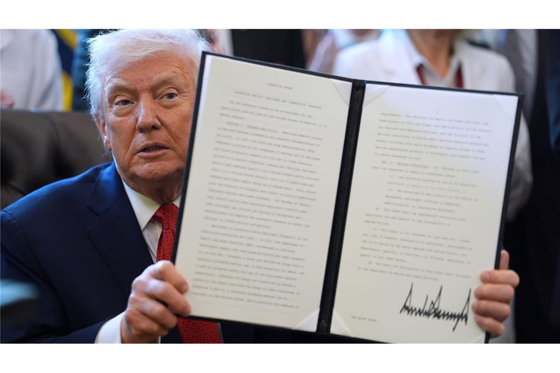 Trump will, dass sich die Ukraine bewegt.