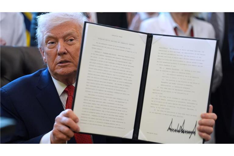 Trump will, dass sich die Ukraine bewegt.