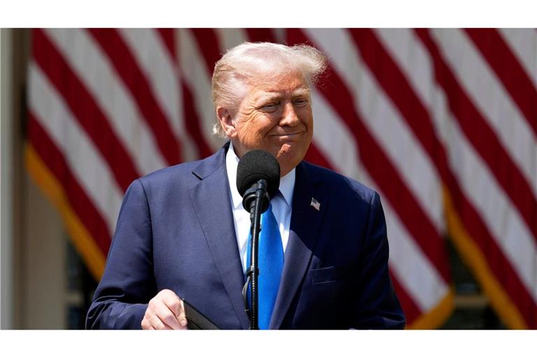 Trump will dem Iran den Geldhahn zudrehen.