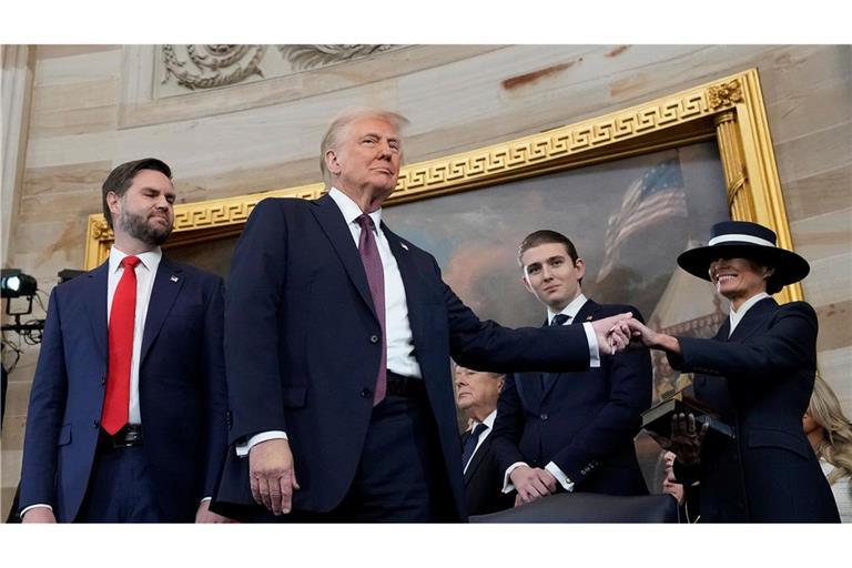 Trump wurde am 20. Januar vereidigt. (Archivbild)