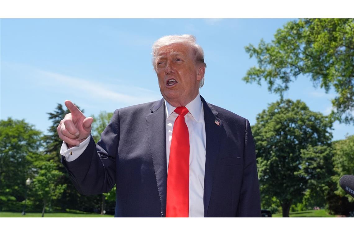 Trump zeigt sich im Ringen um ein Ende des Iran-Kriegs nicht zufrieden mit den Vorstößen aus Teheran.