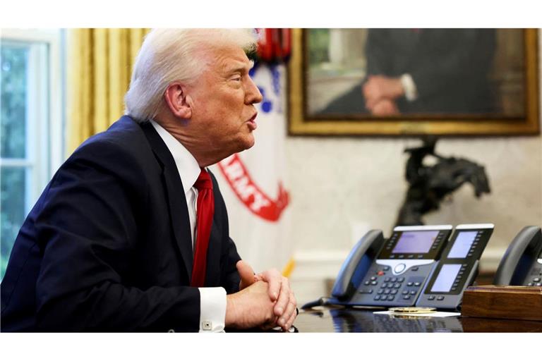 Trump zeigt sich sanfter gegenüber Kanada.