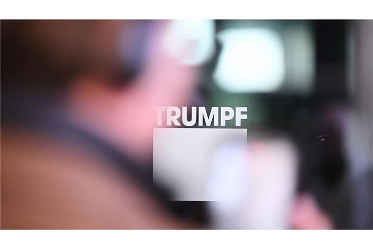 Trumpf: Weiteres Wachstum im laufenden Geschäftsjahr.