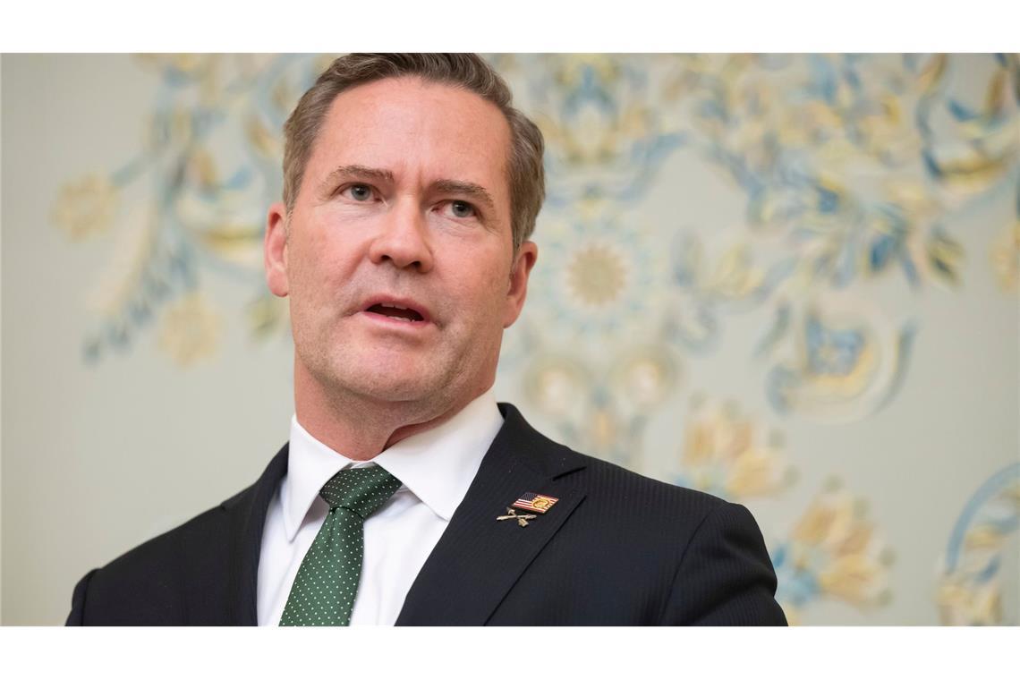 Frau von US-Vize J.D. Vance reist nach Grönland Trumps Nationaler Sicherheitsberater Mike Waltz. (Archivbild)