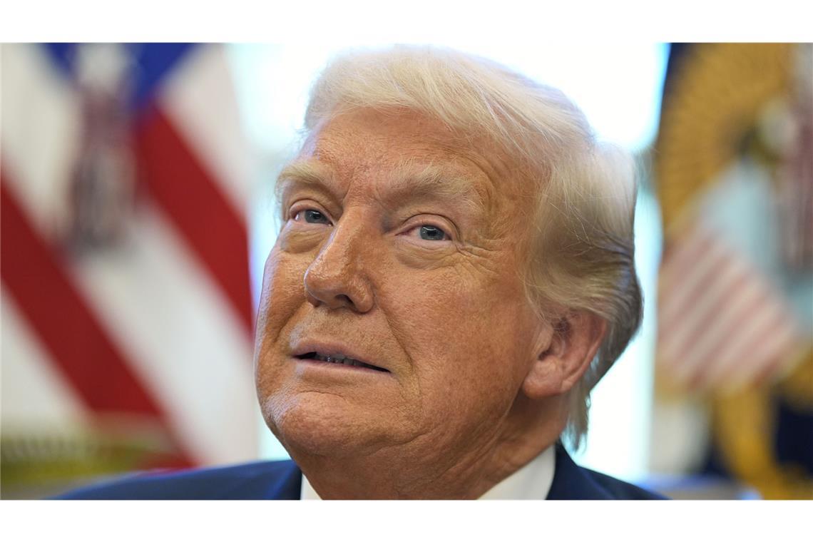 Trumps unversöhnliche Ostergrüße für Linke und Biden Trumps schickt ungewöhnliche Ostergrüße an Linke und Biden. (Archivbild)