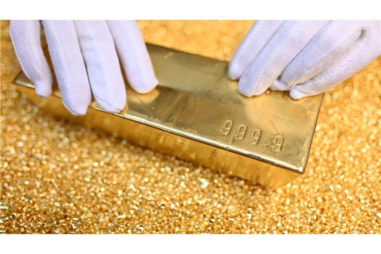 Trumps Zollpaket treibt den Goldkurs auf einen Rekordwert. (Archivbild)