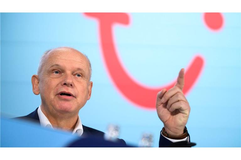 Tui-Chef Sebastian Ebel blickt trotz der geopolitischen Unsicherheiten zuversichtlich auf das zweite Geschäftshalbjahr. (Archivbild)