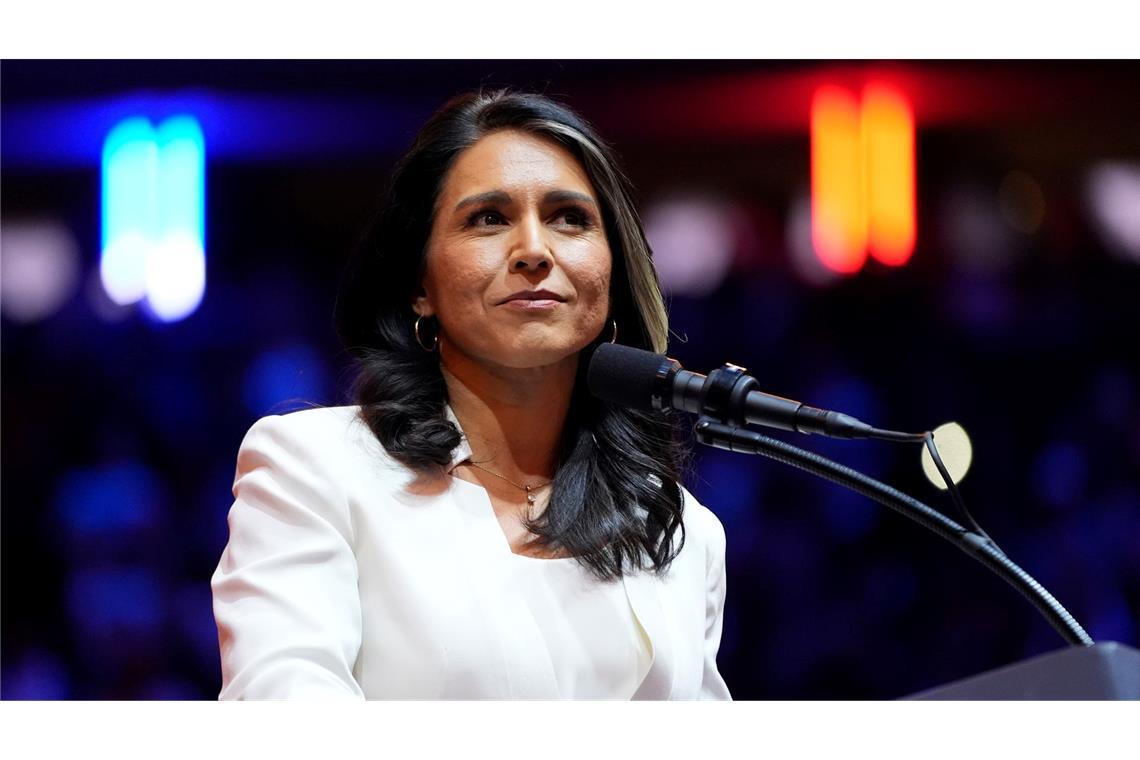 TV-Mann, Milliardär, Radikale: So soll Trumps Team aussehen Tulsi Gabbard soll Geheimdienstkoordinatorin werden. (Archivbild)