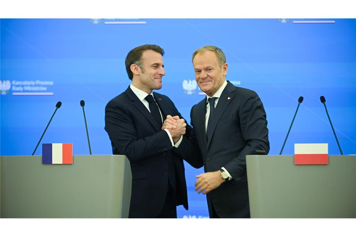 Europa ringt um Einfluss auf US-Pläne für Ukraine Tusk will keine polnischen Soldaten für eine Friedensmission in die Ukraine schicken.