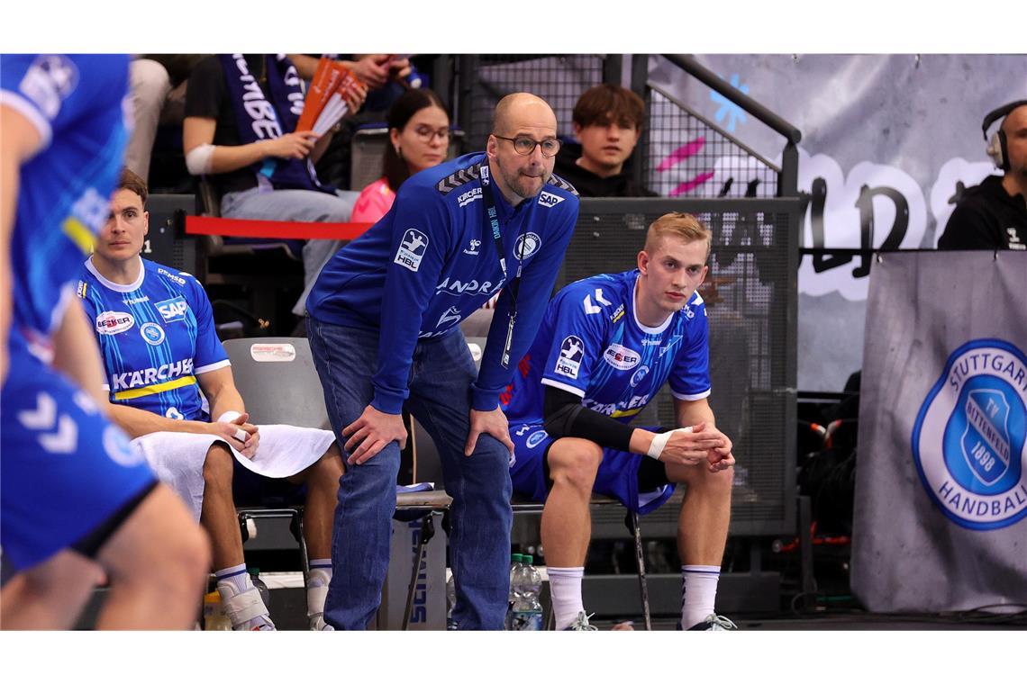 Serie des TVB Stuttgart reißt gegen Rhein-Neckar Löwen TVB-Coach Jürgen Schweikardt