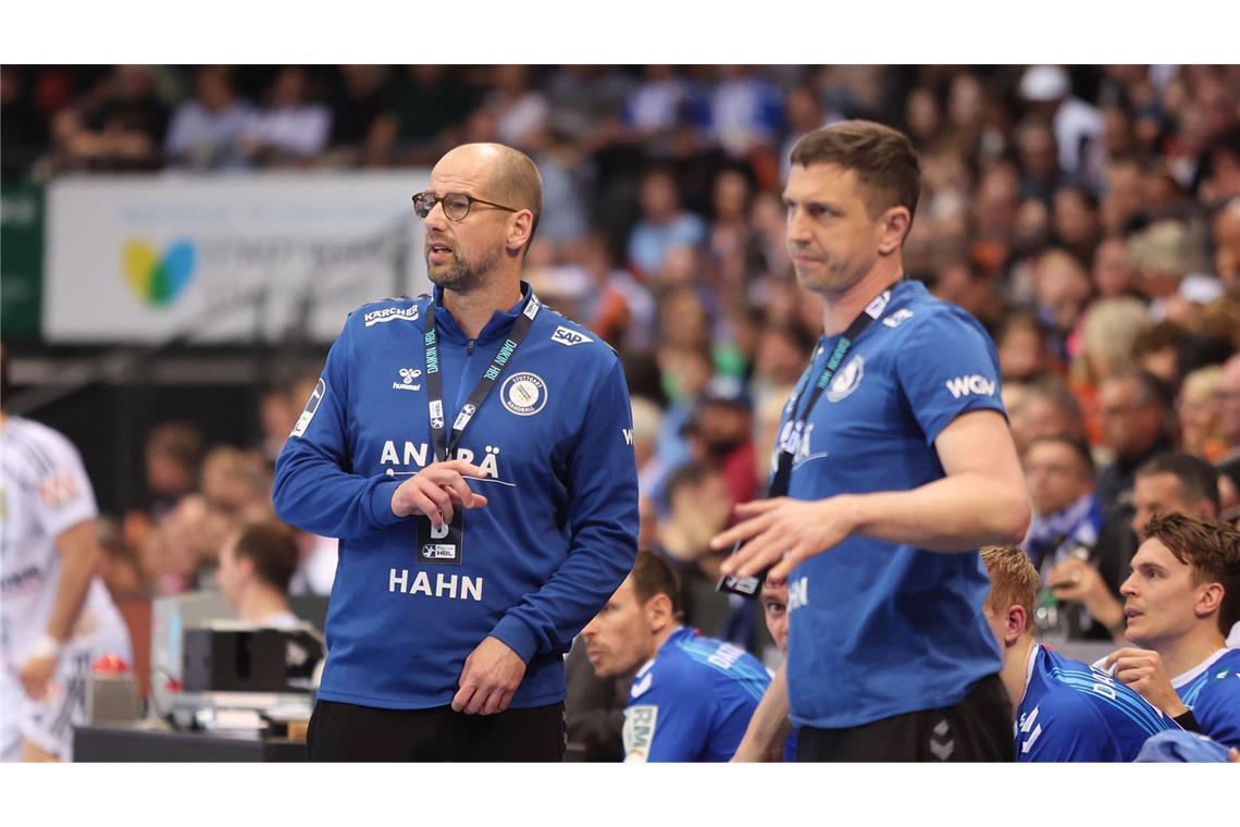 TVB-Trainer-Duo Jürgen Schweikardt (li.), Jens Bürkle