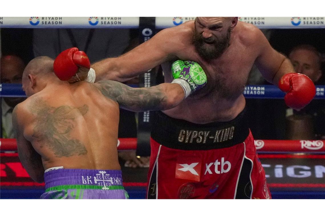 Britischer Box-Star Fury beendet Karriere Tyson Fury (r) hat erneut seine Karriere beendet.