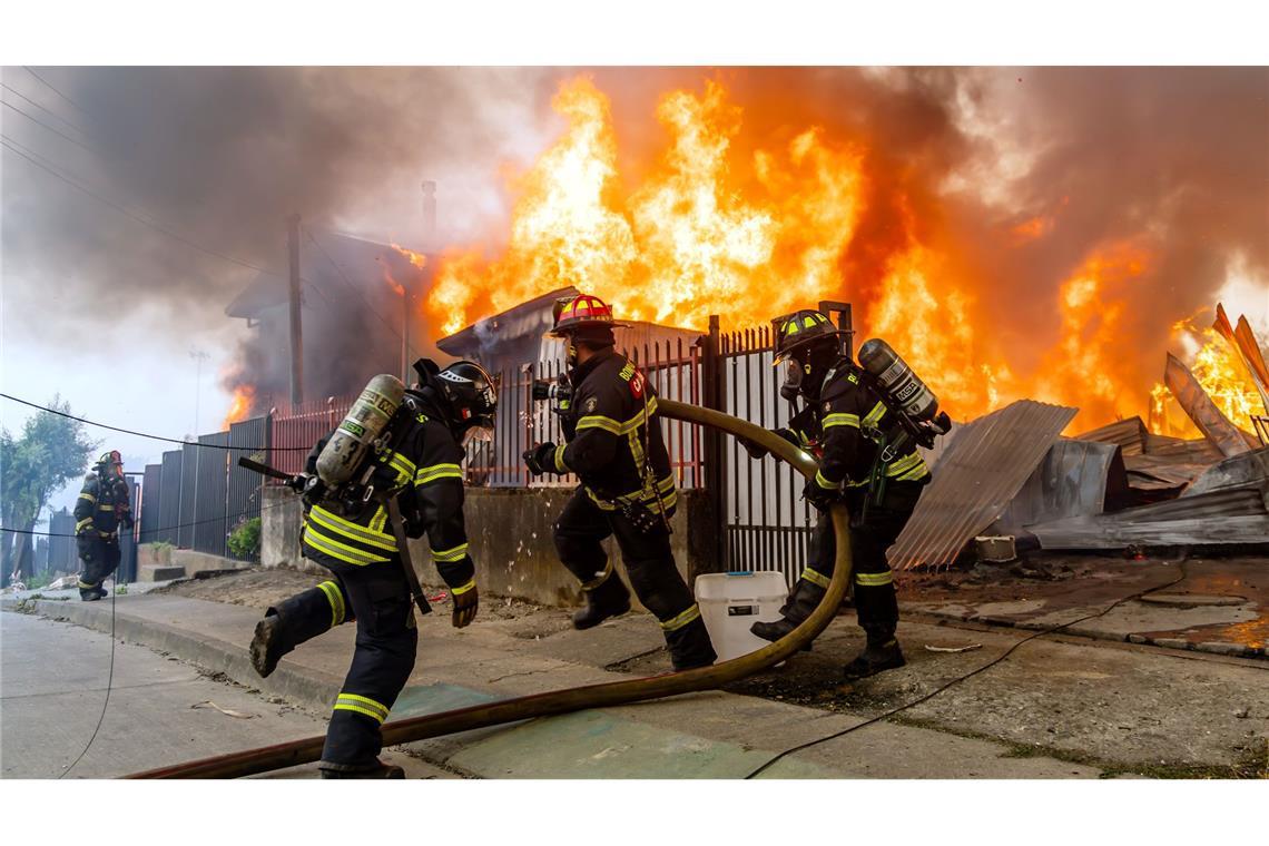 Über 250 Häuser wurden von den Feuern zerstört.