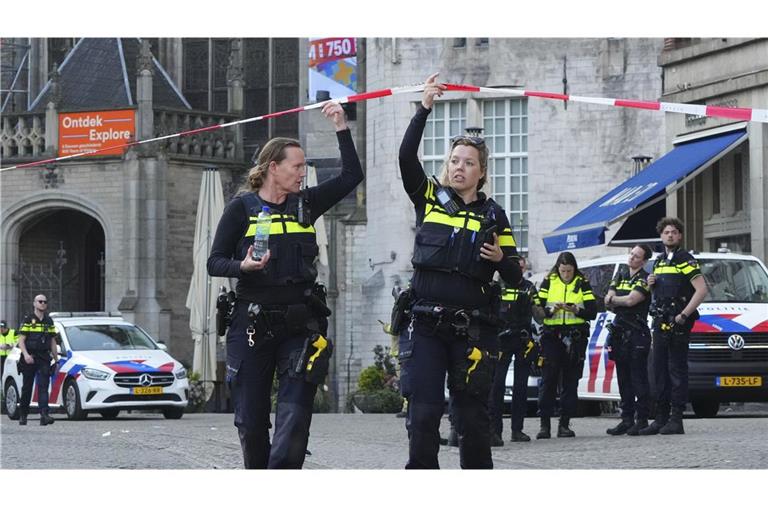 Über ein Motiv der Tat konnte die Polizei noch nichts sagen.