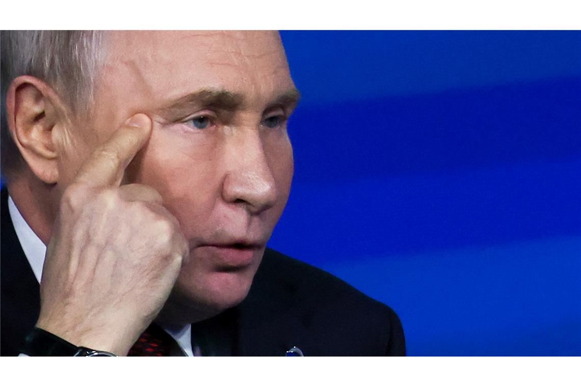 Nach Trumps Wahlsieg: Selenskyj mahnt Europäer zur Einheit Über Putins weitere Pläne wird gerätselt. (Archivbild)