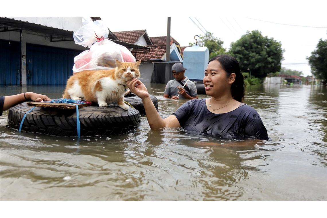 Bilder des Tages Überschwemmung in Indonesien