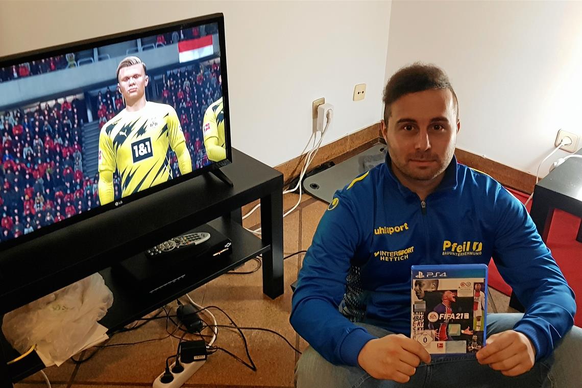 Aus Lissabon für den TSV Althütte dabei Ufuk Günerli spielt in Lissabon für den TSV Althütte beim BKZ-FIFA-Cup mit. Foto: privat