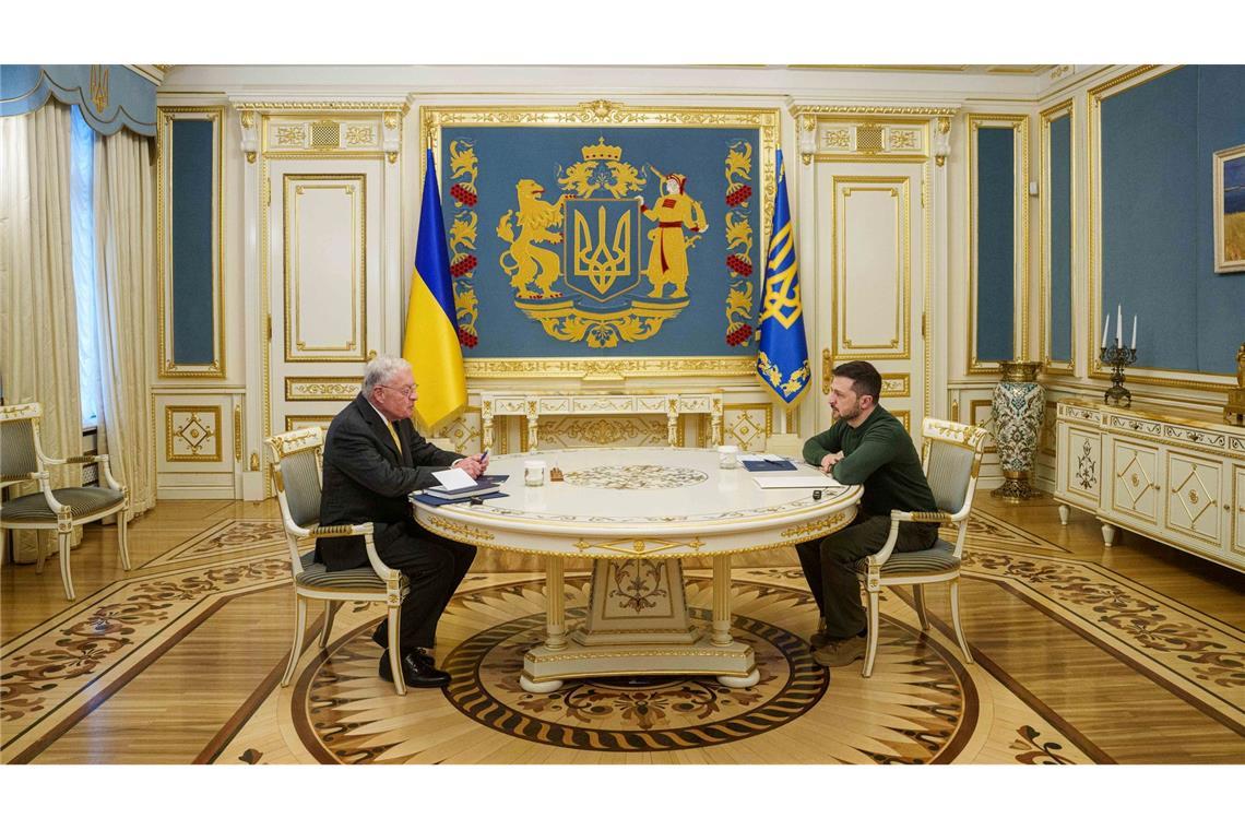 Bilder des Tages Ukraine und die USA - Gespräche zwischen Selenskyj und Kellogg