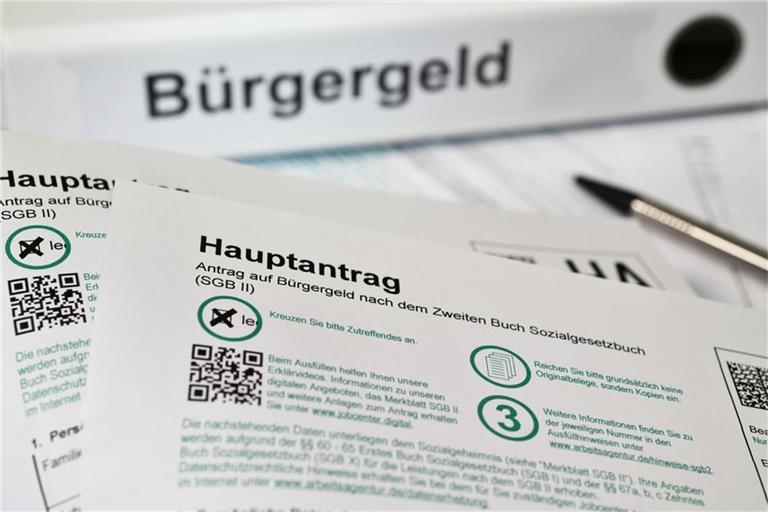 Ukrainer erhalten in Deutschland Bürgergeld.