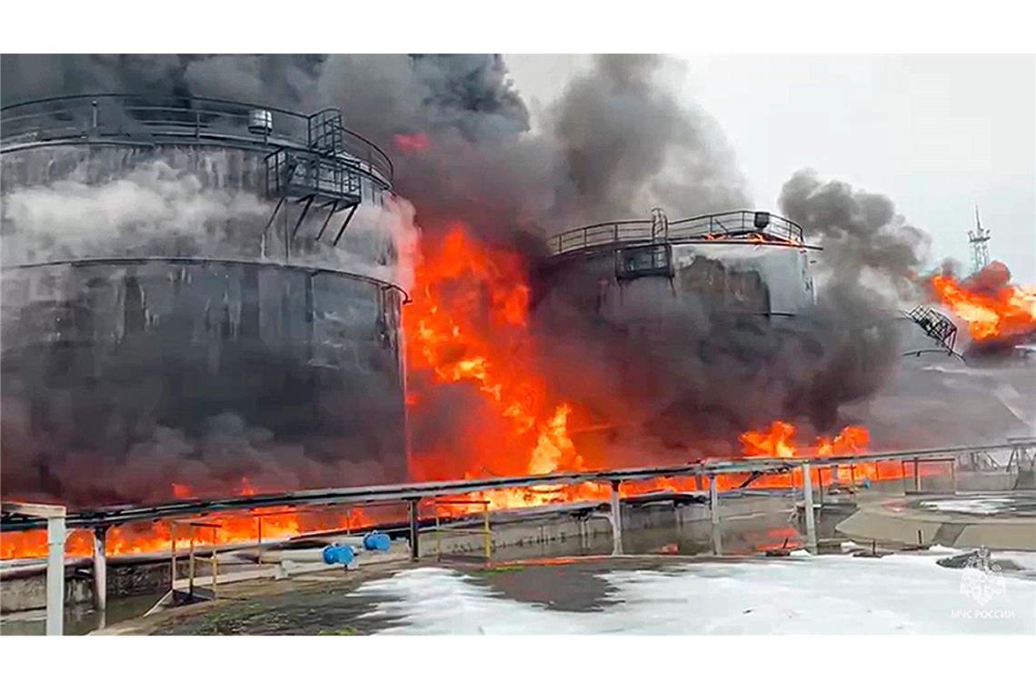 Ukraine: Militär leidet unter Personalmangel Ukrainische Drohnen und Raketen treffen Ziele in Russland. (Archivbild)