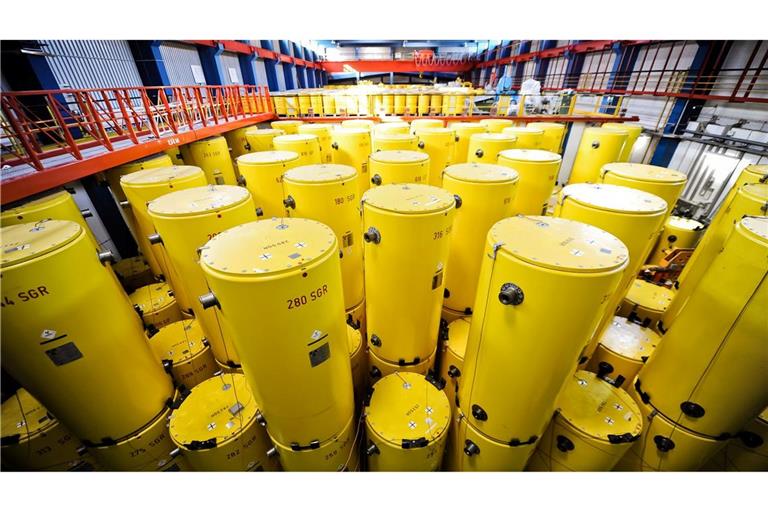 Um diesen Atommüll geht es. Er soll von Jülich ins 170 Kilometer entfernte Ahaus transportiert werden. (Archivbild)