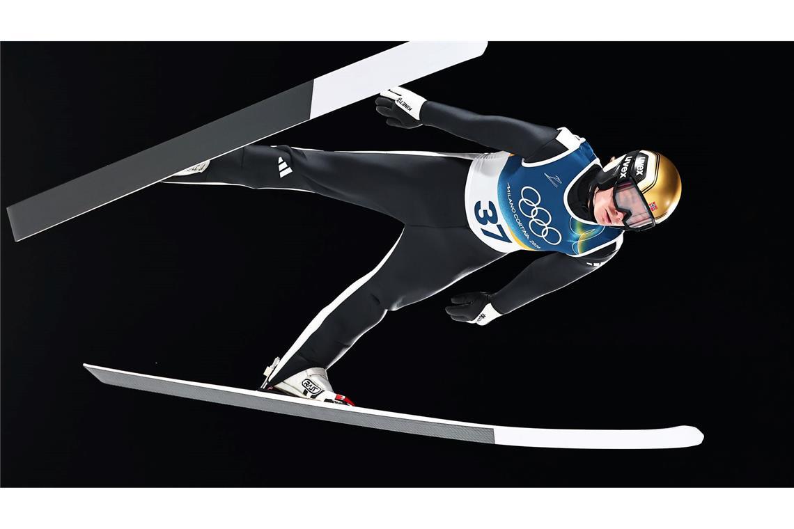 Um Marius Lindvik gab es im vergangenen Jahr großen Wirbel.