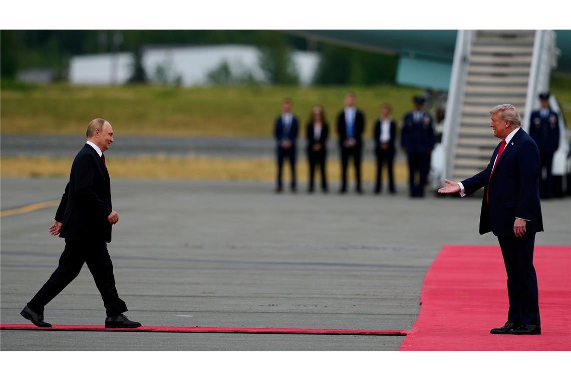 Umstrittener Empfang auf US-Boden: Trump und Putin in Alaska. (Archivbild)
