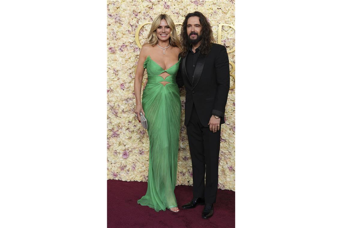 Heidi Klum und Co. glänzen auf dem roten Teppich ...und in Begleitung von Ehemann Tom Kaulitz.